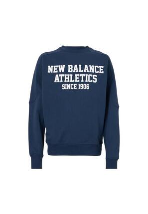 sweatshirt heren New Balance blauw
