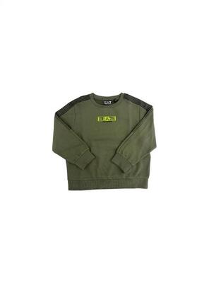 Sweatshirt jongens emporio armani groen