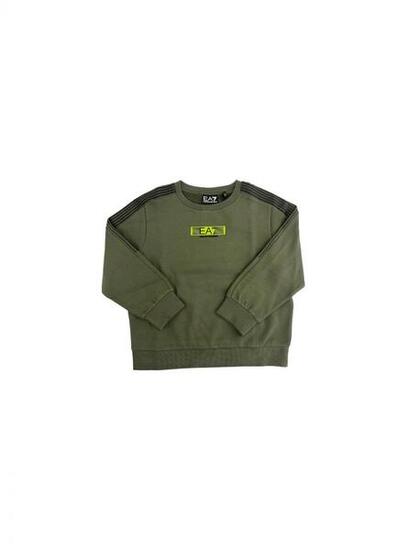 sweat-shirt garçon Emporio Armani vert
