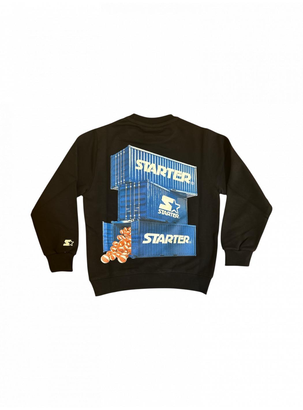 Sweatshirt jongens Starter zwart 2/3