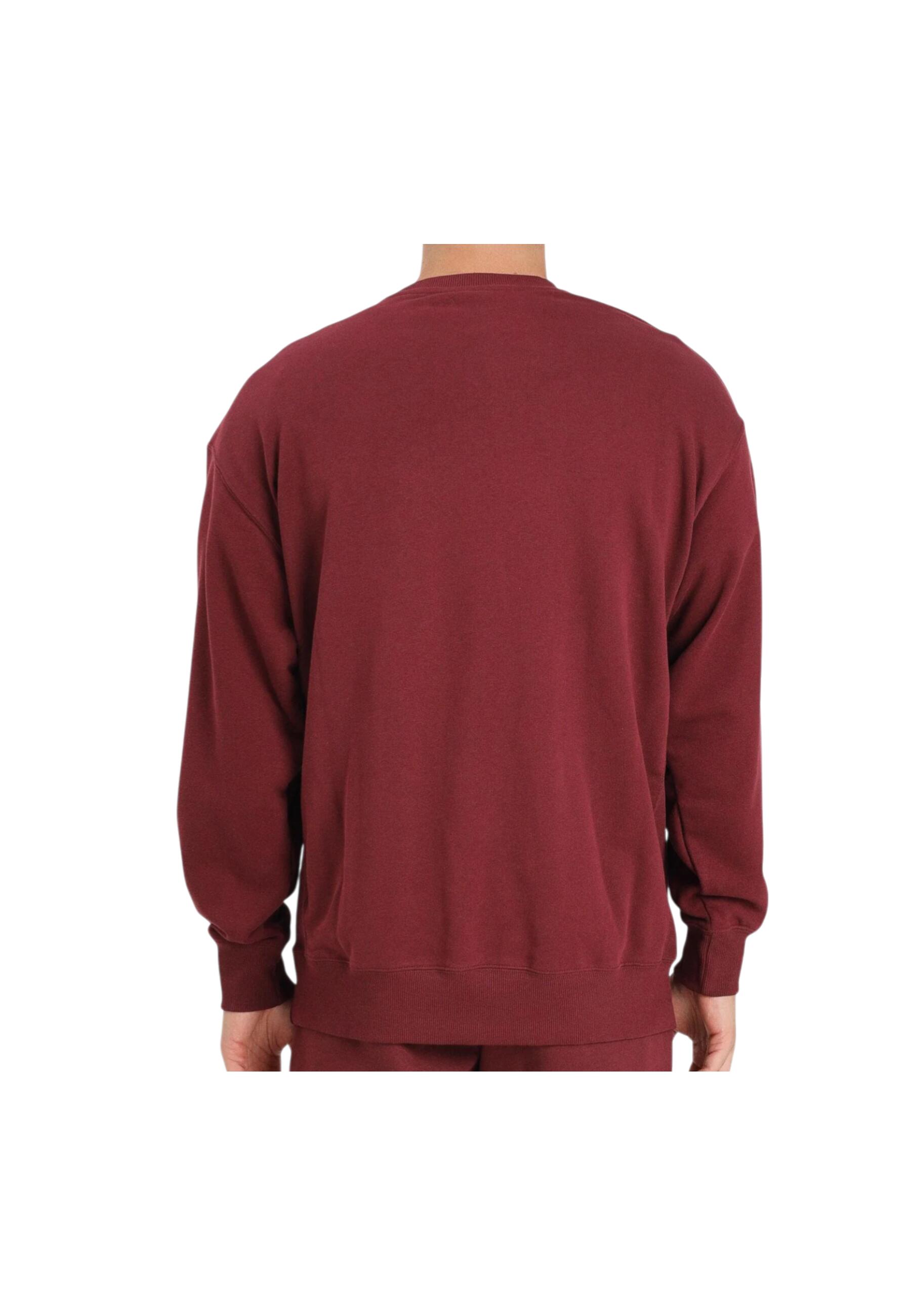 Sudadera hombre Puma bordeaux 2/2