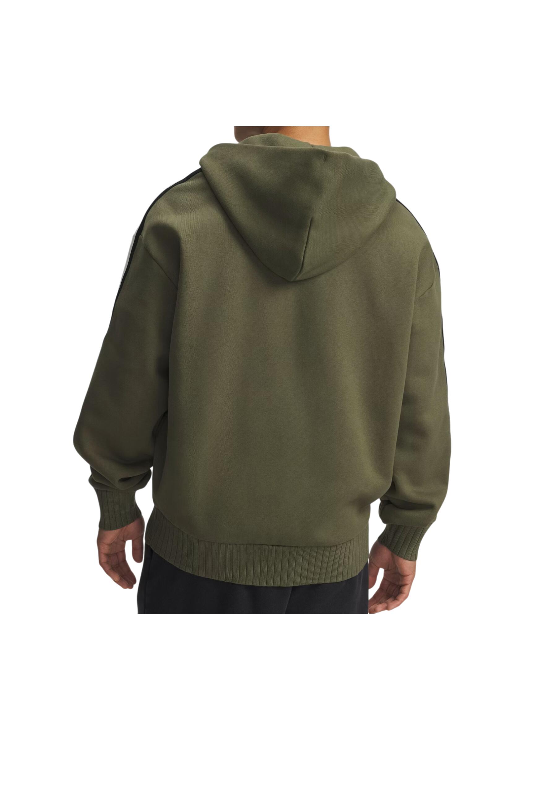 sweat-shirt homme Under Armour vert 2/3