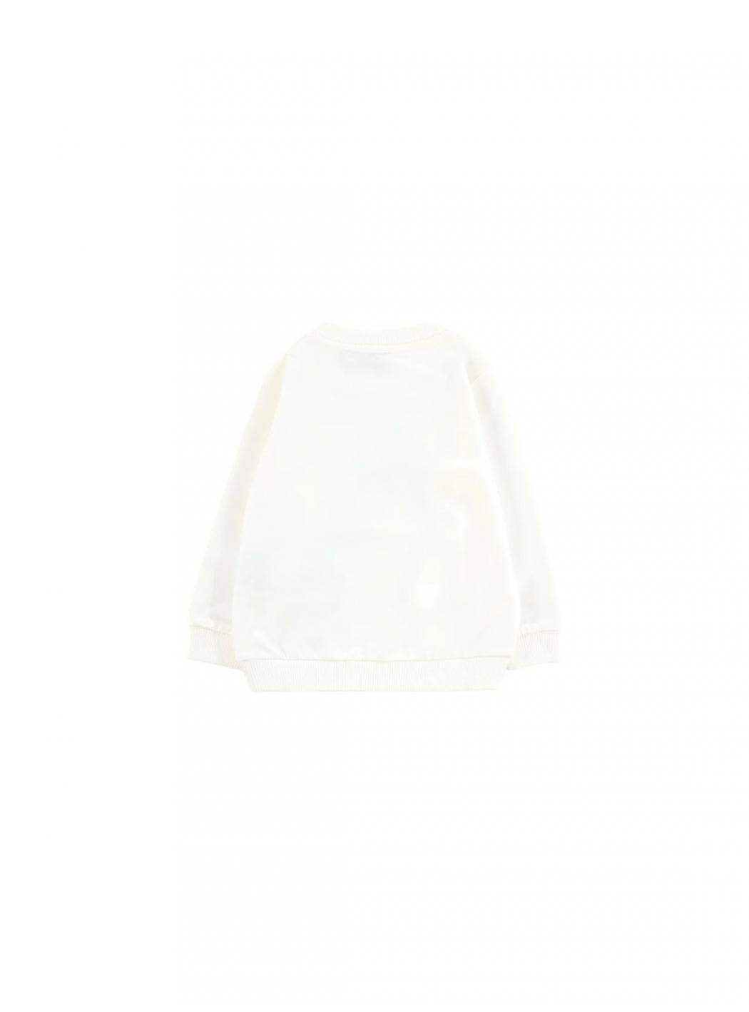 Sudadera cuello redondo Moschino MFF02K blanco 2/3