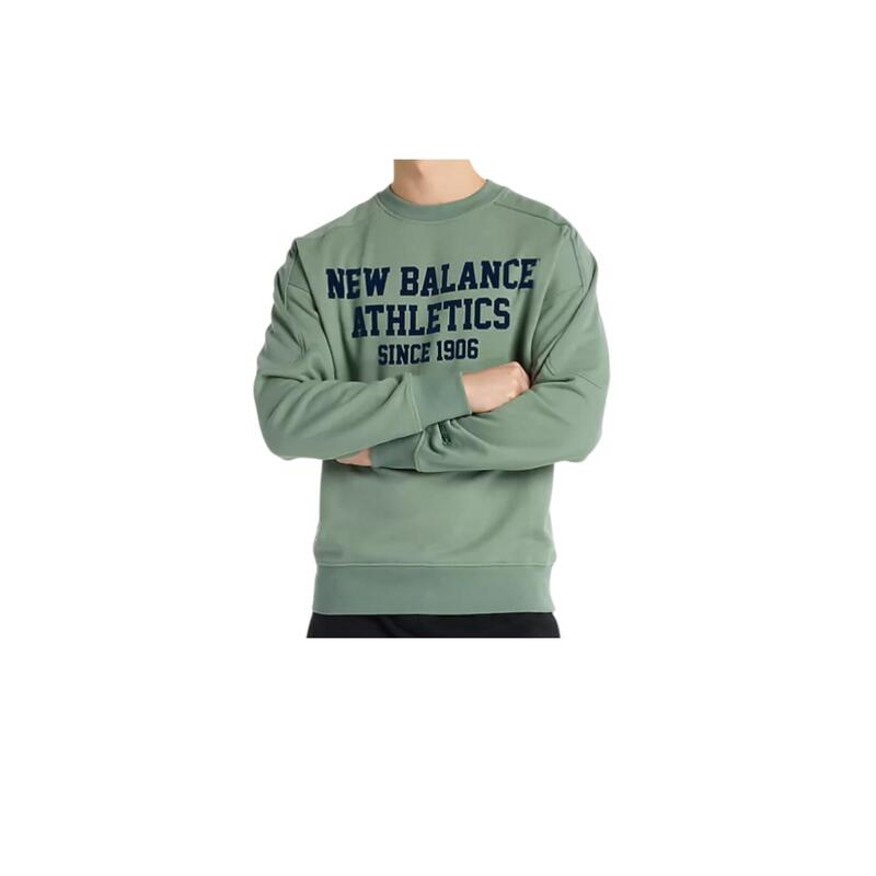 Hanorac bărbați New Balance verde
