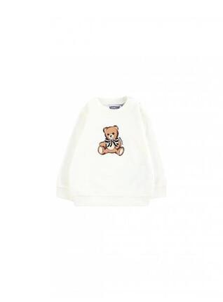 Sweat fille Moschino blanc