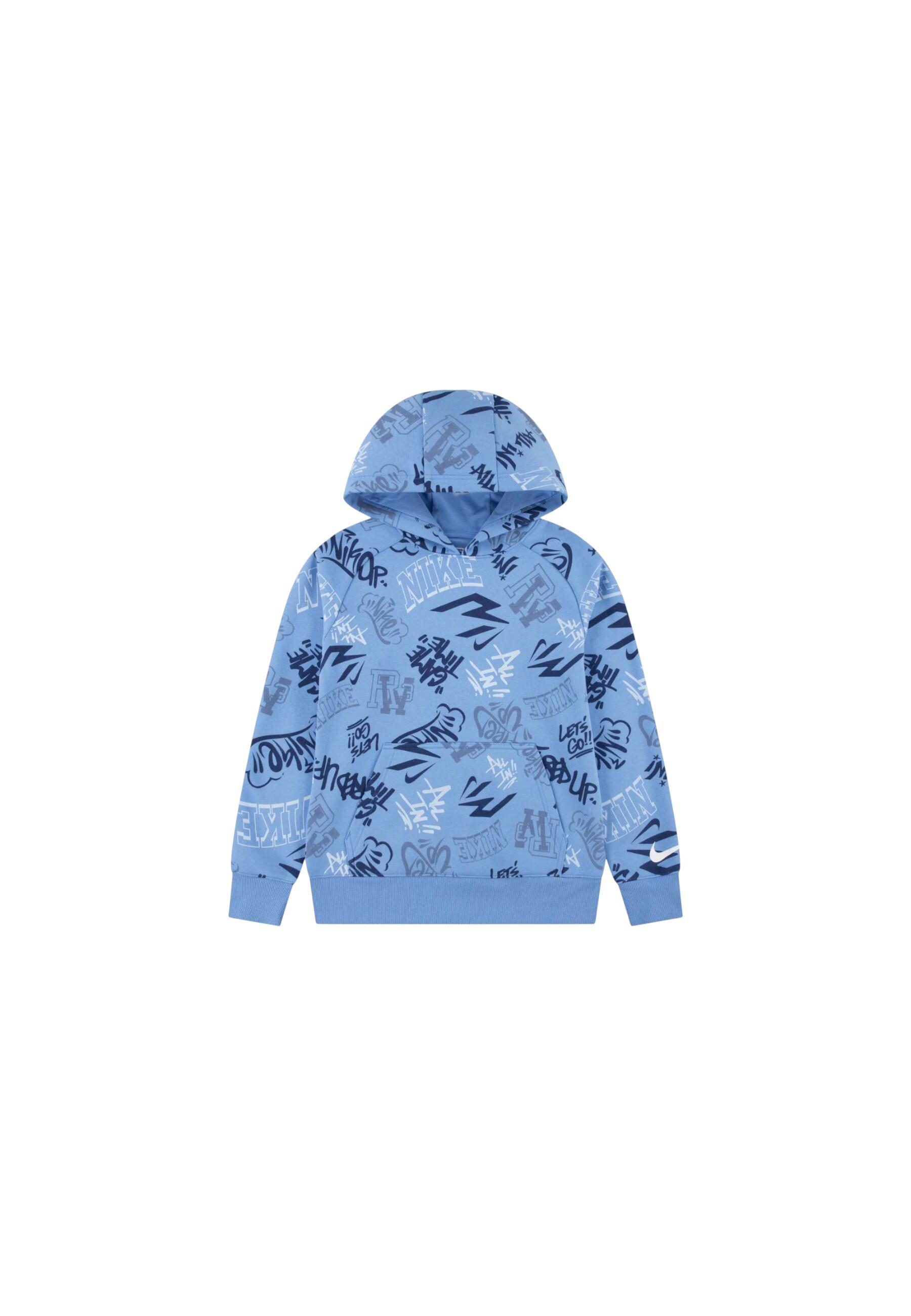 Sudadera con capucha Nike Sportswear 9Q1203 azul claro 1/3