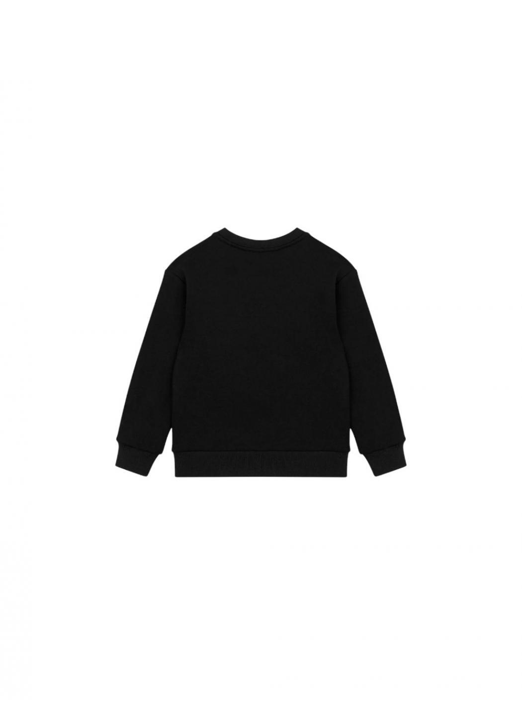 Sweat col rond Moschino HMF099 NERO noir 2/3