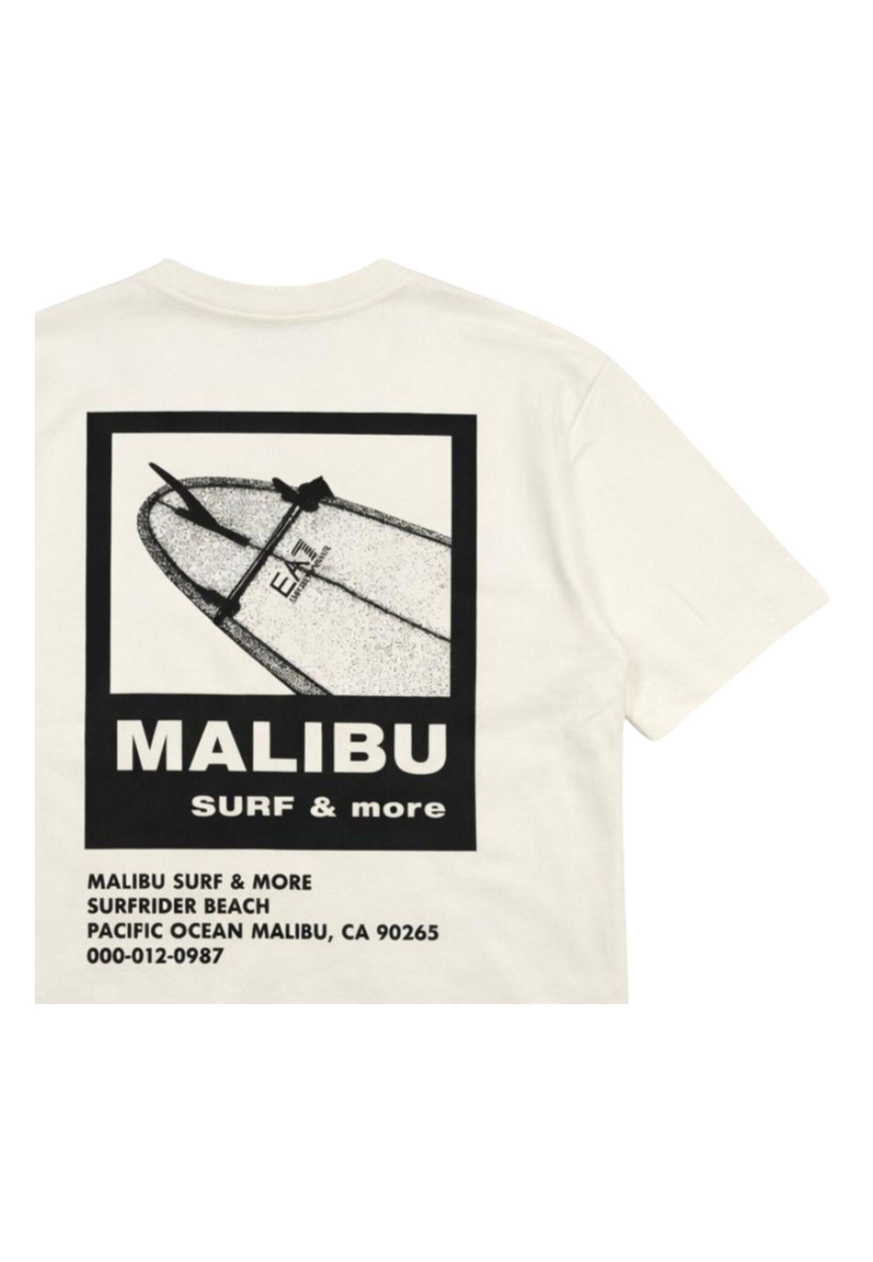 T-shirt jongens Emporio Armani avorio 3/3