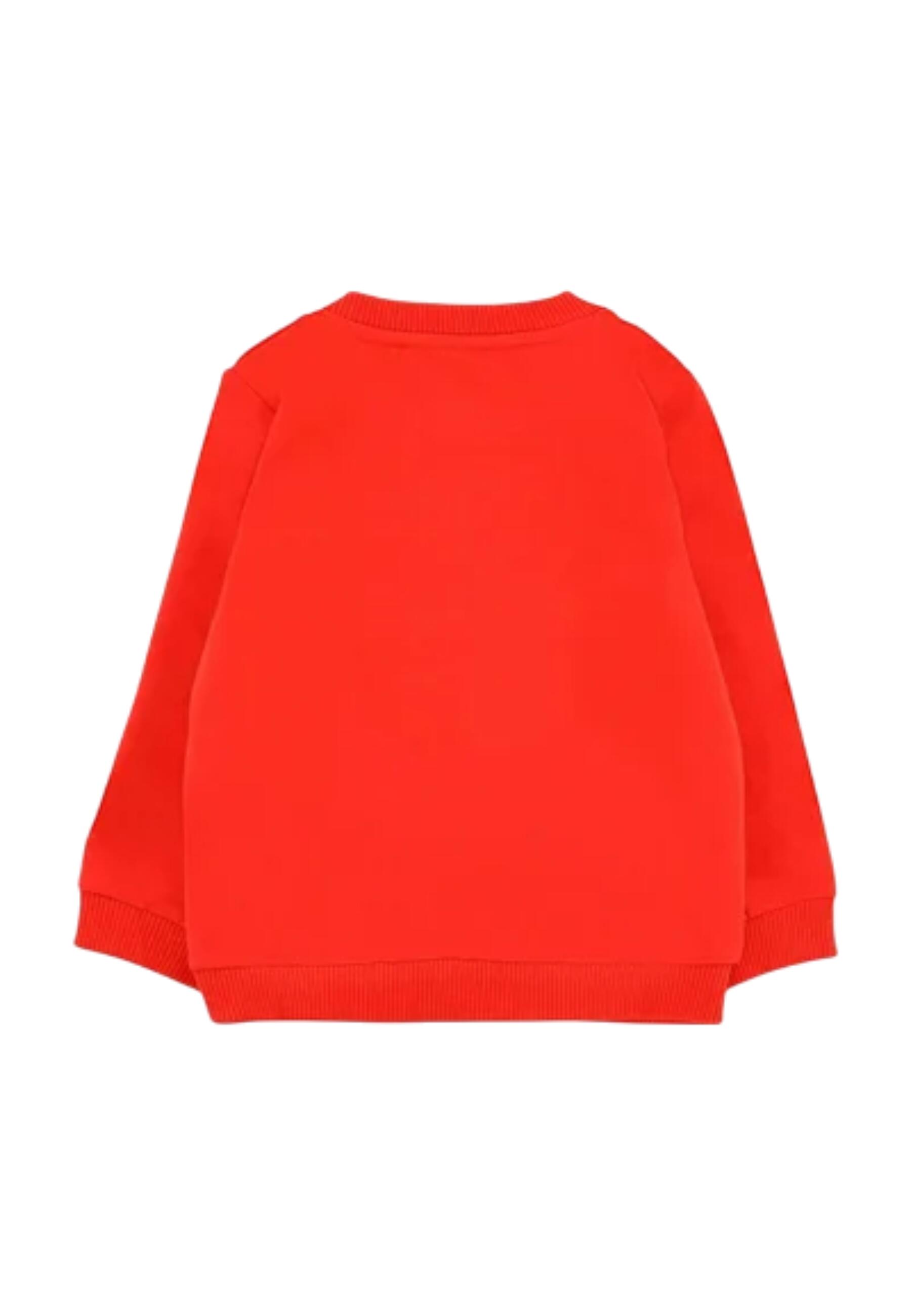 Sweat col rond Moschino HDF06G ROSSO rouge 2/3