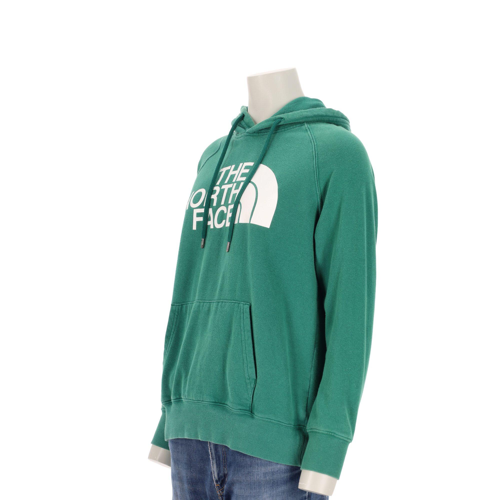 Second hand - Felpa con cappuccio donna The North Face verde - Stato molto buono 4/7