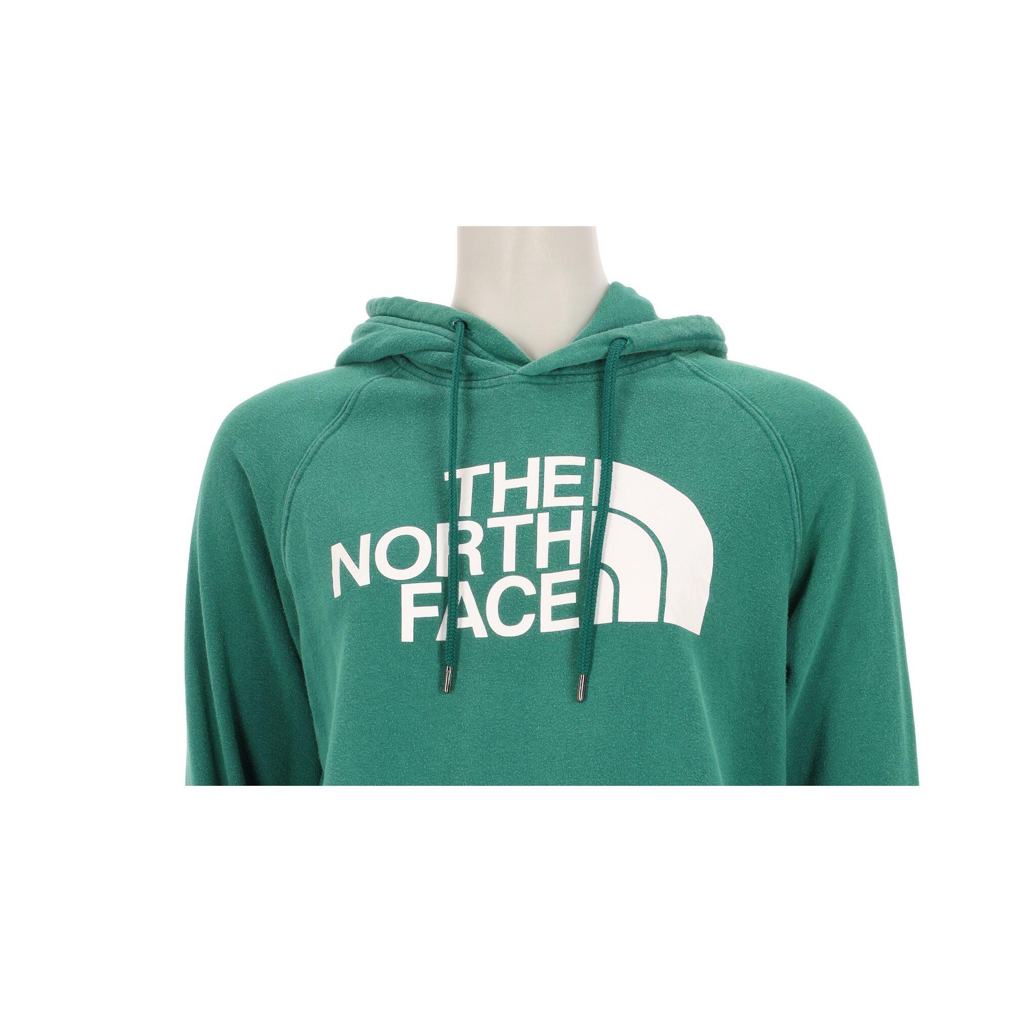Second hand - Felpa con cappuccio donna The North Face verde - Stato molto buono 6/7
