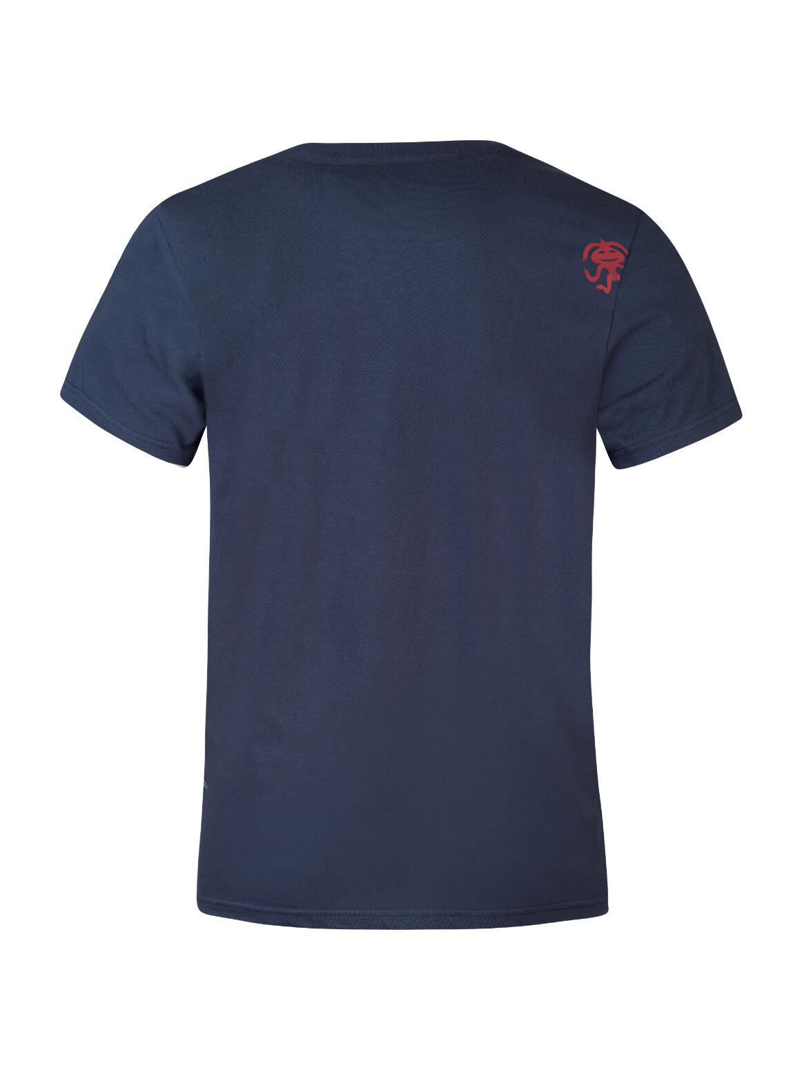 Heren-T-shirt met korte mouwen RAFIKI klassiek comfortabel donkerblauw 2/7