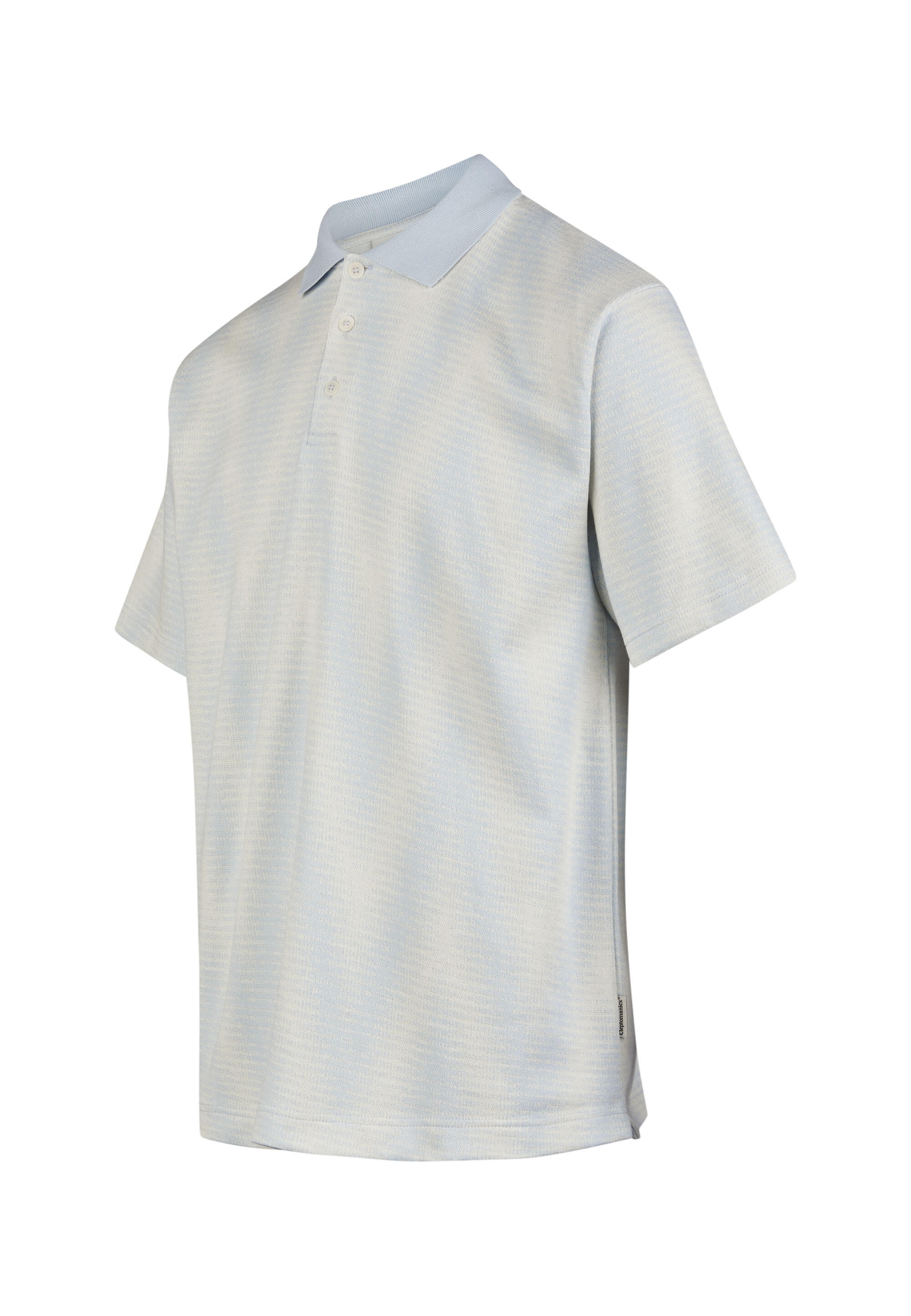 Polo-Shirt Ziggy mit dezentem Allover-Print 2/5