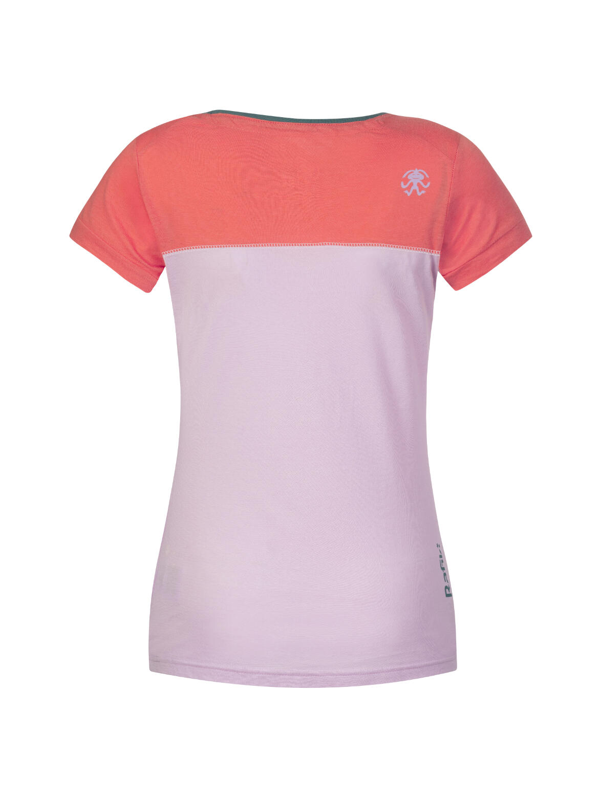 T-shirt donna certificata GOTS a maniche corte RAFIKI viola 2/7
