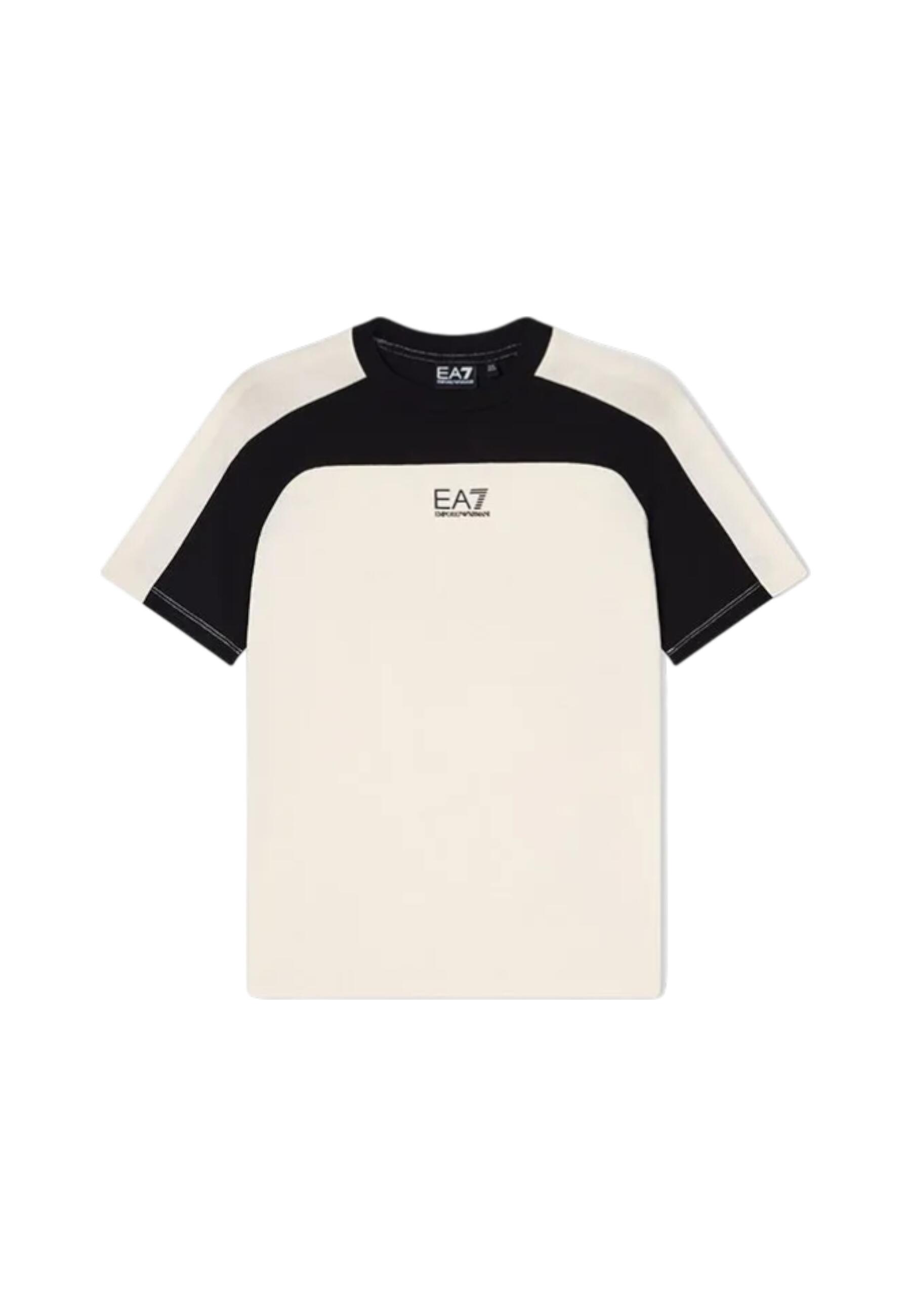 T-shirt garçon Emporio Armani beige 1/3