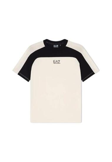 T-shirt garçon Emporio Armani beige