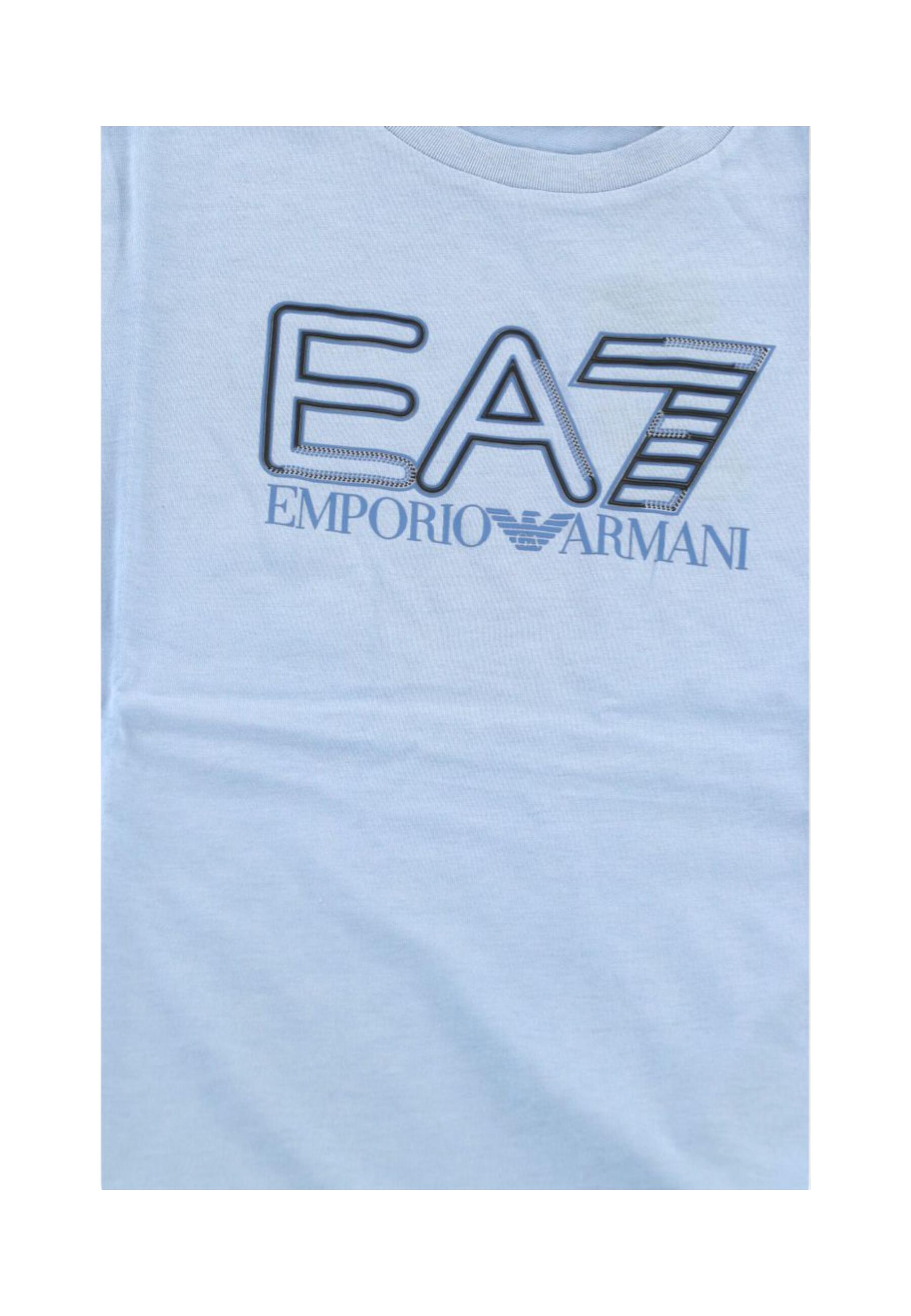T-shirt jongens Emporio Armani celeste 2/2