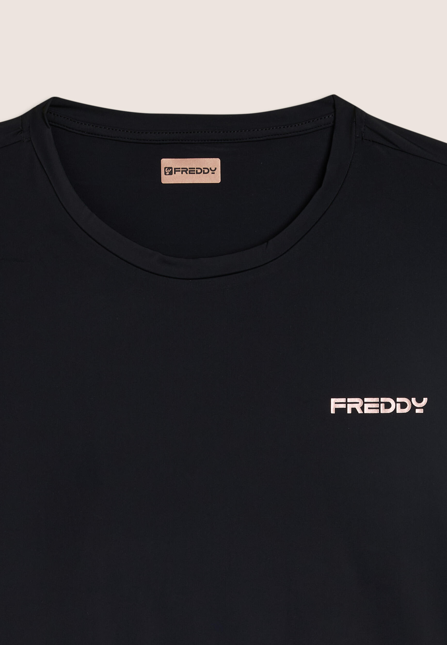 T-shirt en jersey à séchage rapide et à coupe confortable avec manches à ailette 3/3