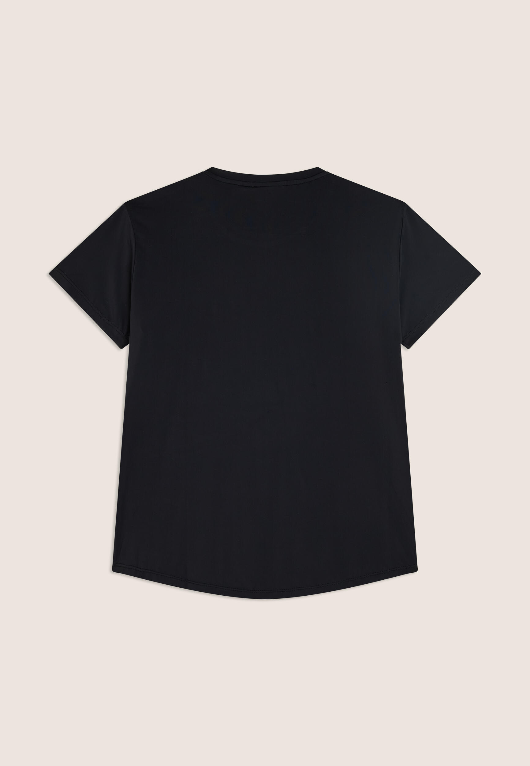 T-shirt en jersey à séchage rapide et à coupe confortable avec manches à ailette 2/3