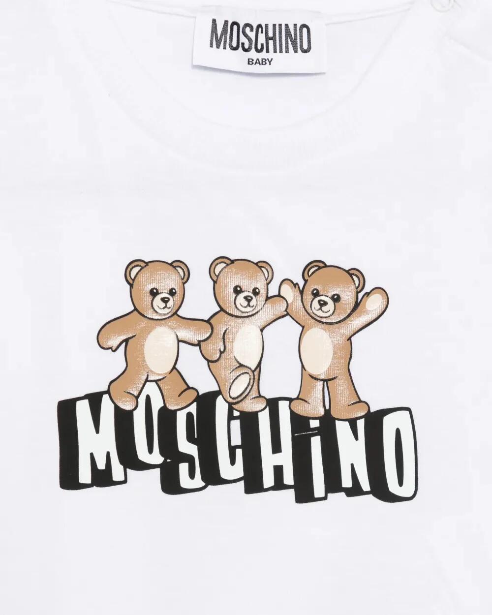 T-shirt Moschino MDM03Q blanc 3/3