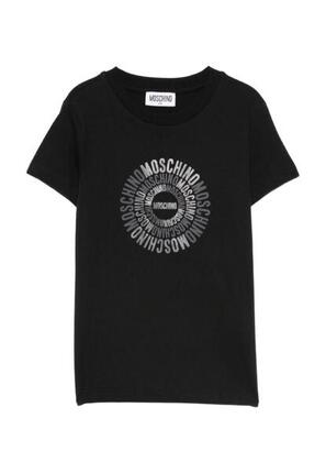 T-shirt garçon Moschino noir