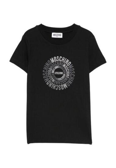 T-shirt garçon Moschino noir