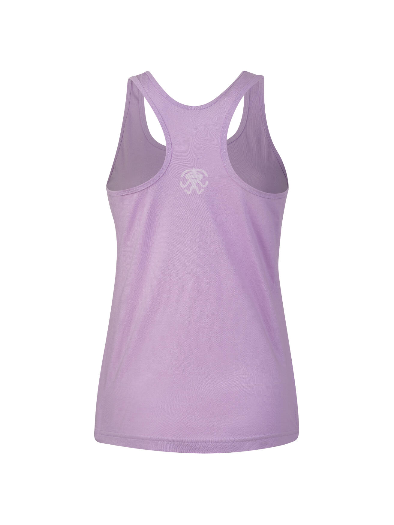 Cómoda camiseta orgánica de tirantes para mujer RAFIKI morada 2/6
