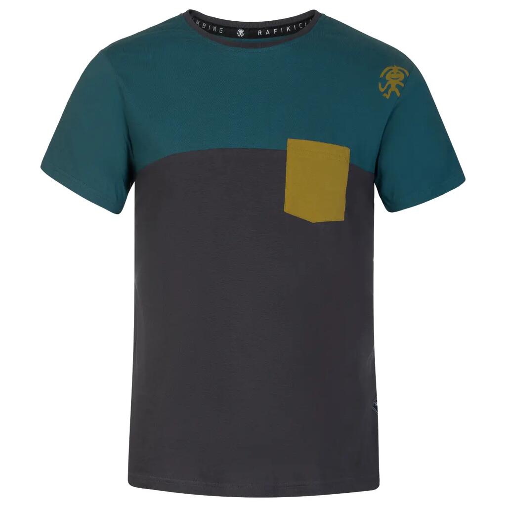 Men's classic-fit cotton short-sleeve T-shirt RAFIKI dark blue