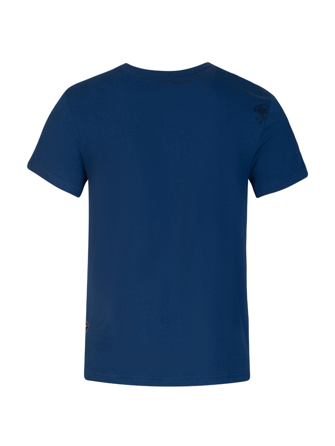 Herenklassiek comfortabel biologisch T-shirt met korte mouwen RAFIKI blauw 2/7
