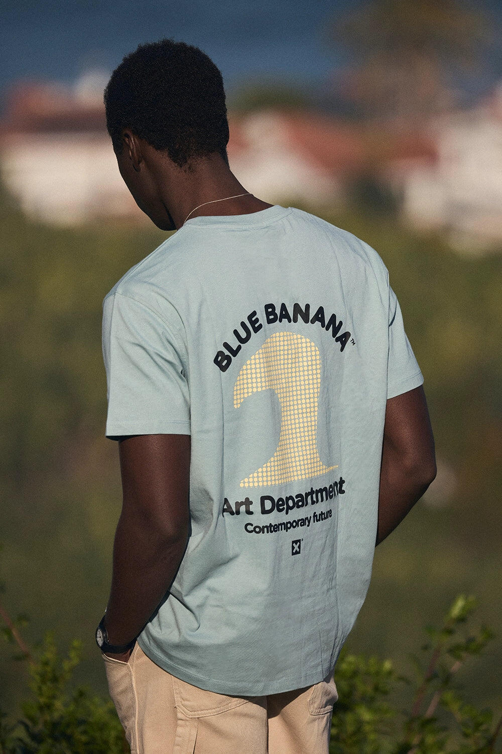 Camiseta Blue Banana Mist de Algodón 100% Orgánico 6/7