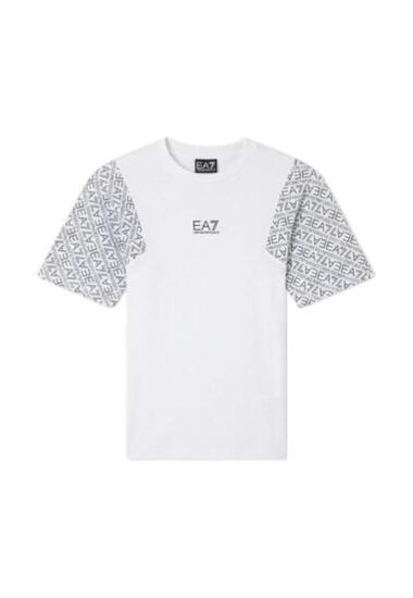 T-shirt Jongens Emporio Armani Wit 7B000278