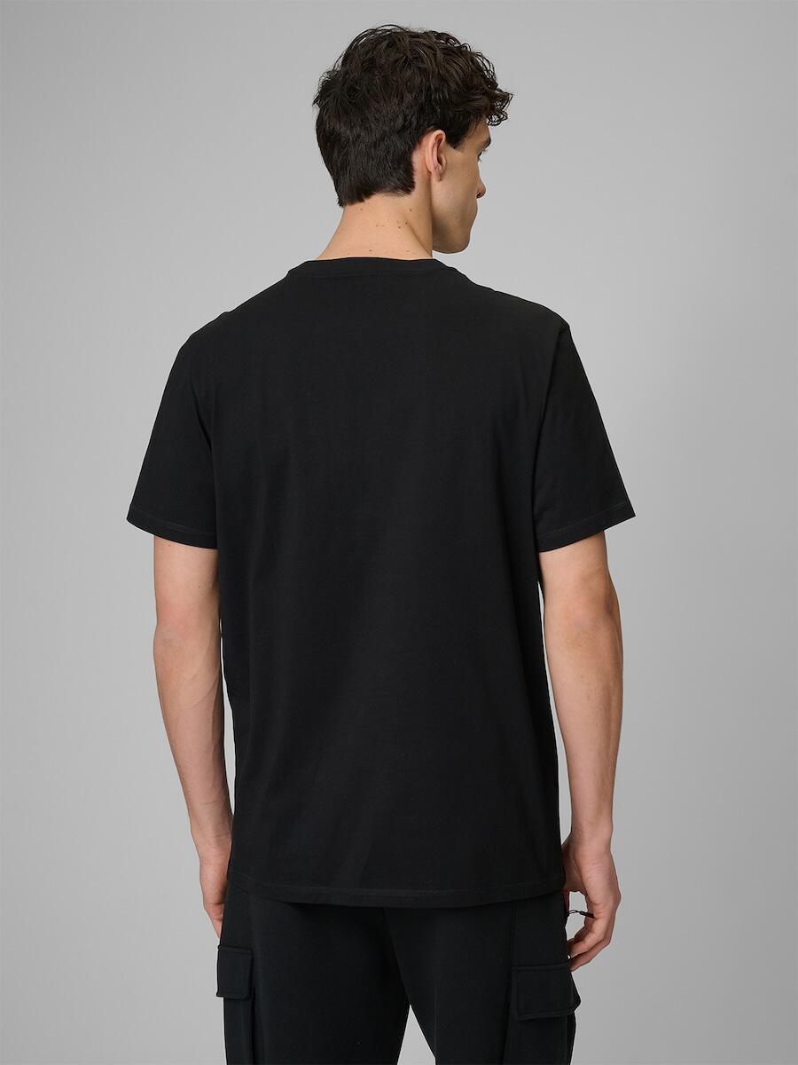T-shirt regular z nadrukiem męski 4F 4FRSS26TTSHM3810 2/6