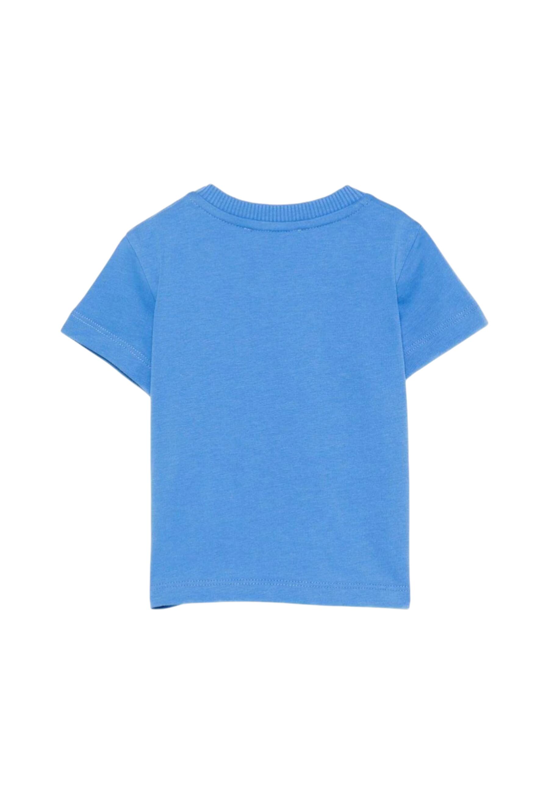 T-shirt jongens Moschino azzurro 2/3