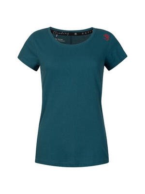 Stijlvol-vriendelijk dames-t-shirt met korte mouwen rafiki blauw