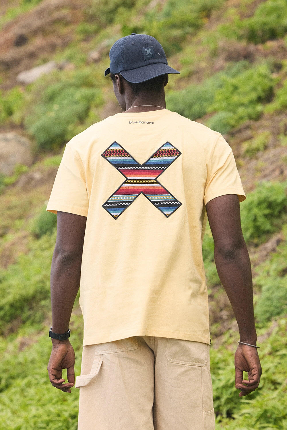 Camiseta Blue Banana Amarillo Claro de Algodón 100% Orgánico 6/7