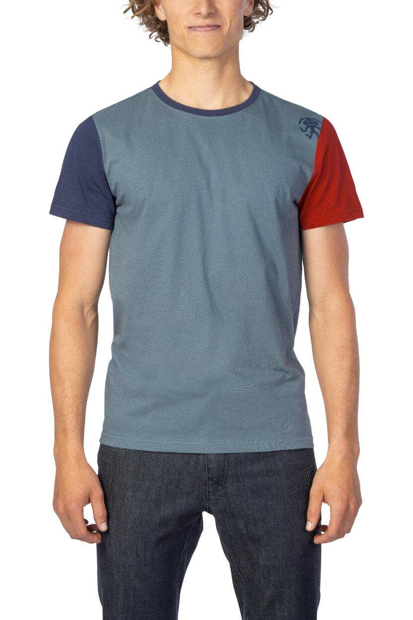 Camiseta orgánica ligera de manga corta para hombre RAFIKI gris 5/7