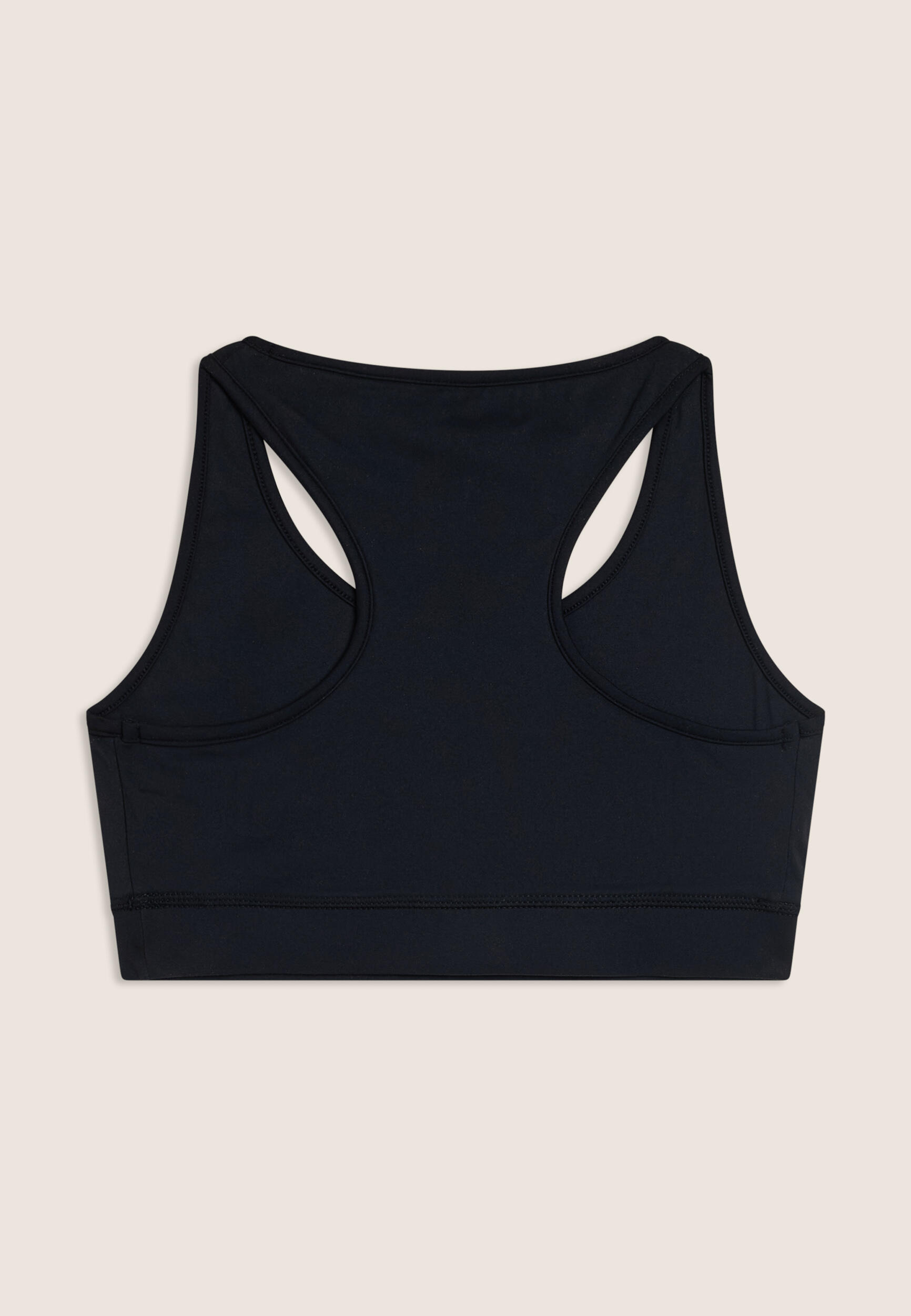 Brassière de sport à soutien moyen en tissu technique respirant 2/3