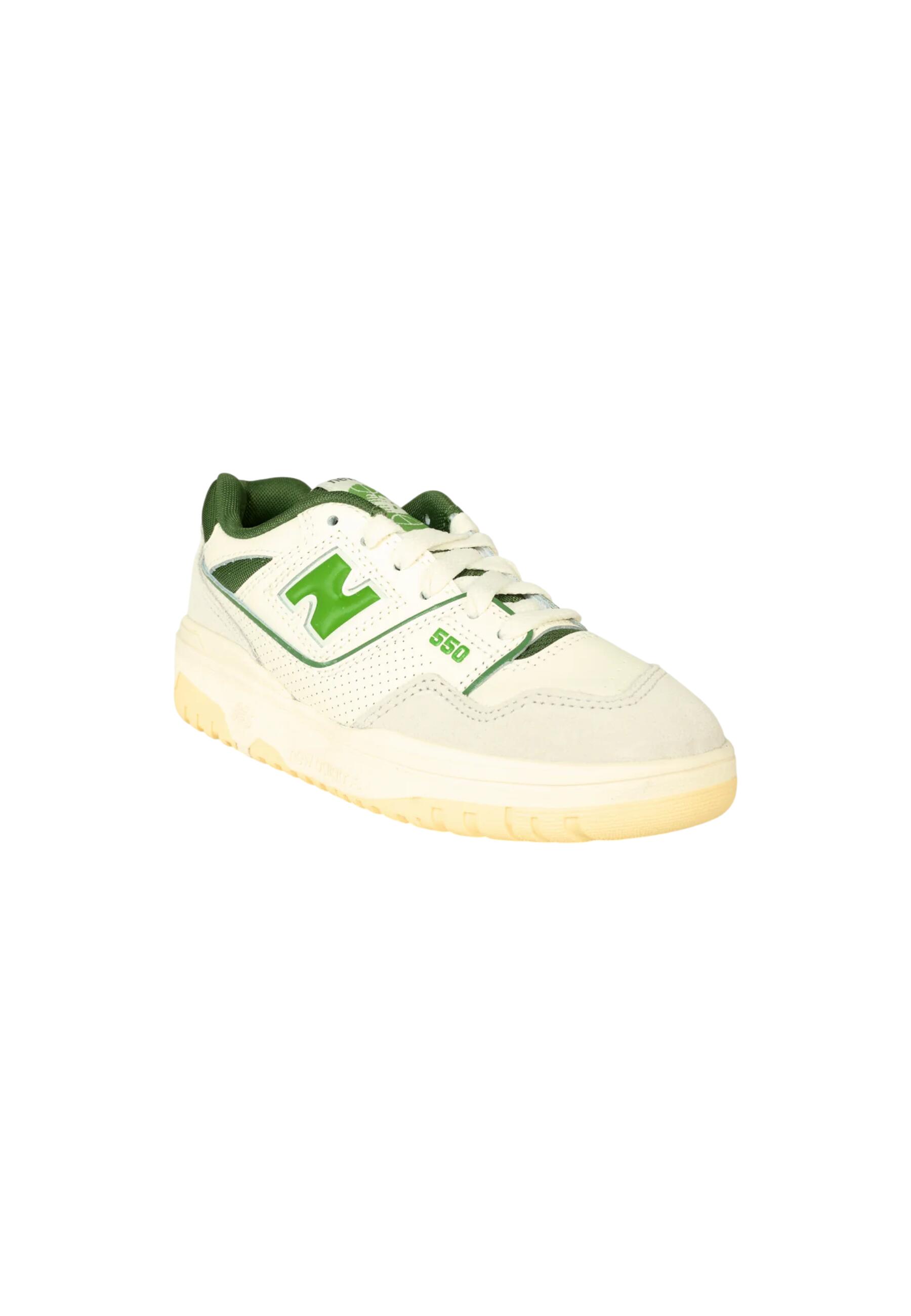 Sneaker basse New Balance PS550EG blanc 3/4