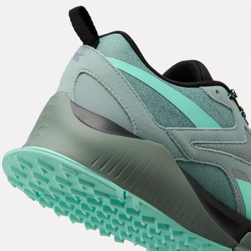 Sneakersy Reebok LAVANTE TRAIL 2 LIGHT FOG/ATOMIC AQUA/BLACK (100244394) 3/4