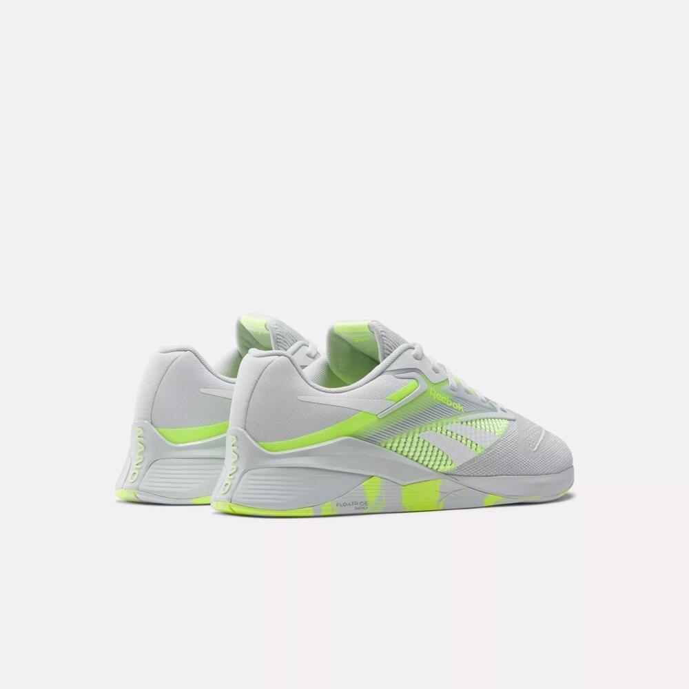 Sneakersy damskie Reebok Nano X4 buty sportowe treningowe tenisówki białe/żółte 2/4