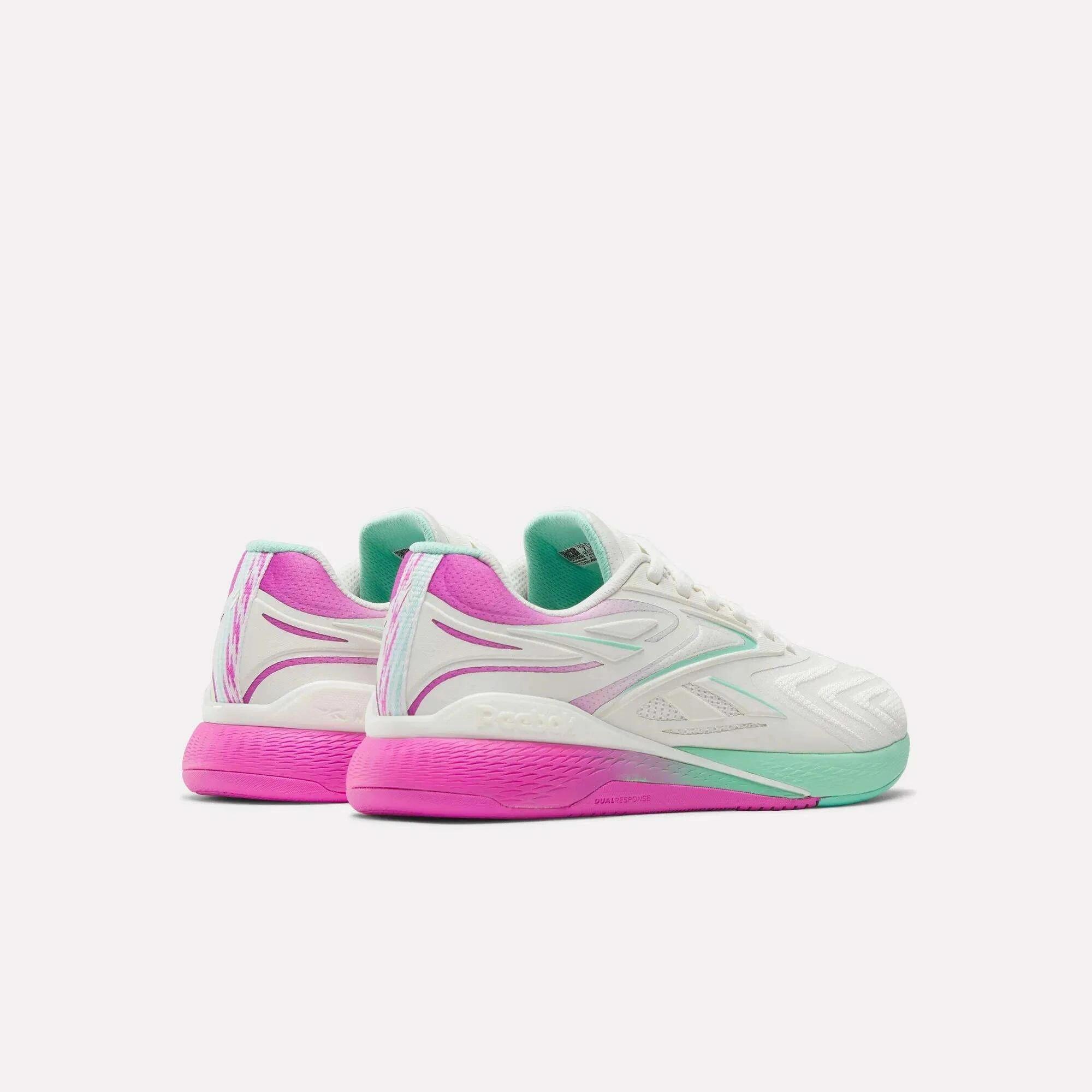 Sneakersy Reebok NANO X5 EDGE CHALK/VIRTUAL PINK/ATOMIC AQUA (100249420) 4/4