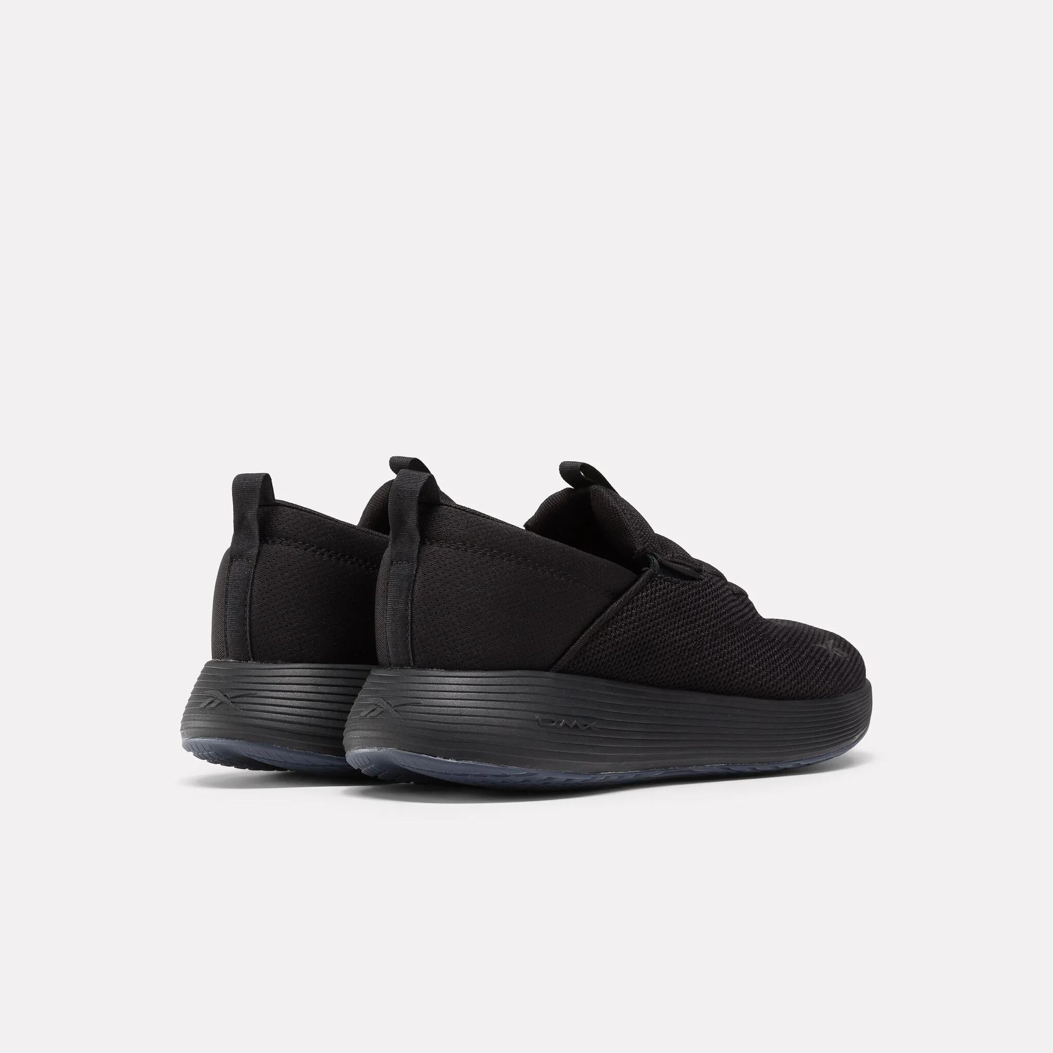 Buty sportowe męskie Reebok DMX Comfort Slip-On sneakersy treningowe czarne 3/4