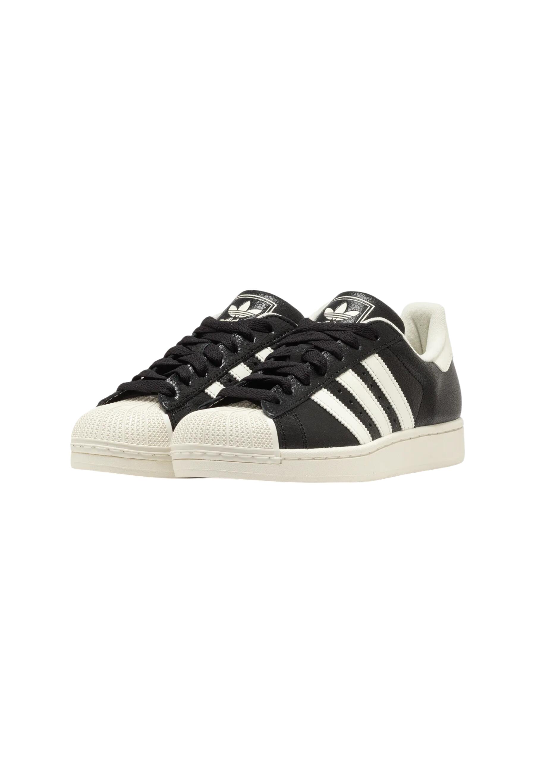 Sneaker basse Adidas Originals JS4014 SUPERSTAR II W noir 3/4
