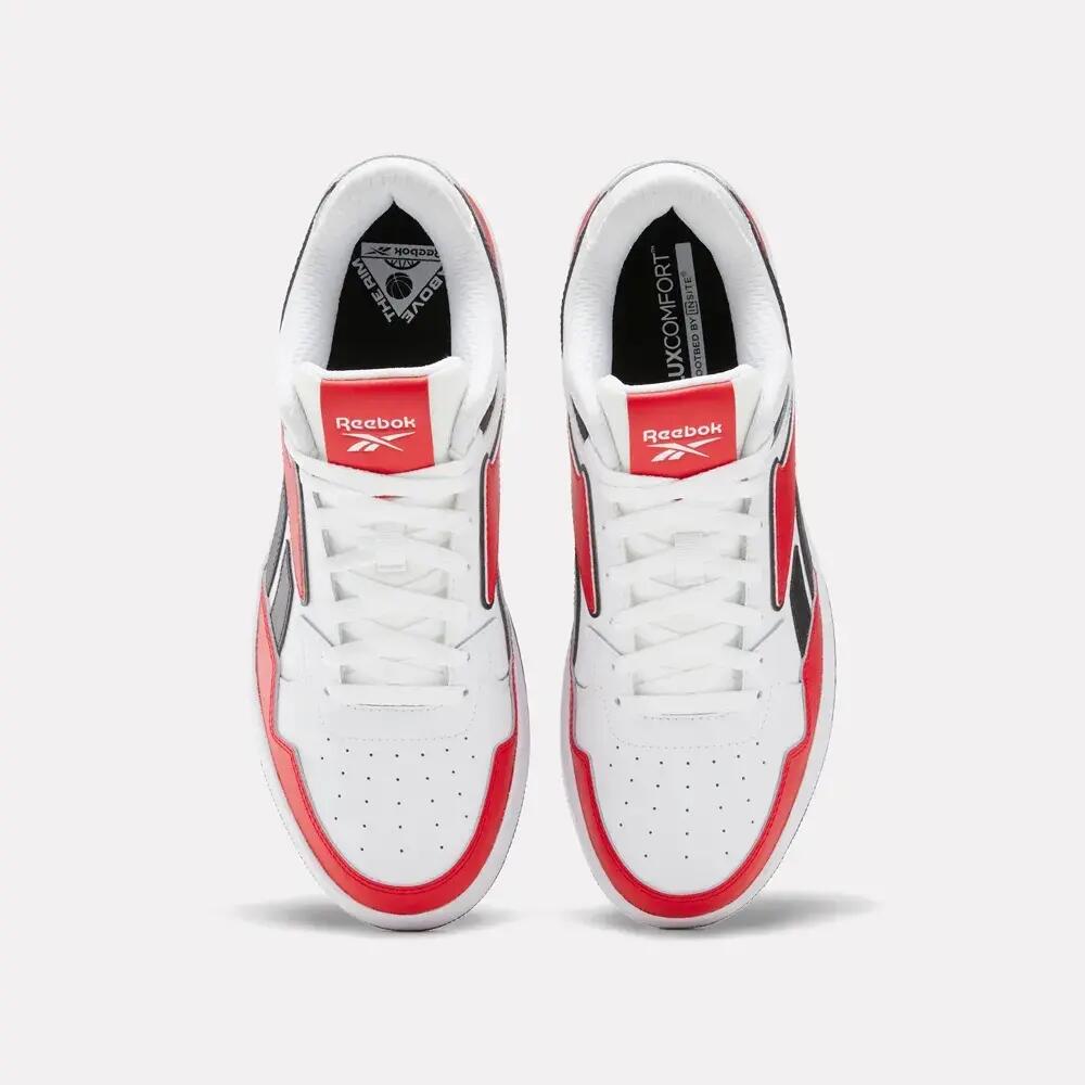 Buty sportowe męskie Reebok ATR Chill sneakersy lifestylowe białe czerwone 3/4