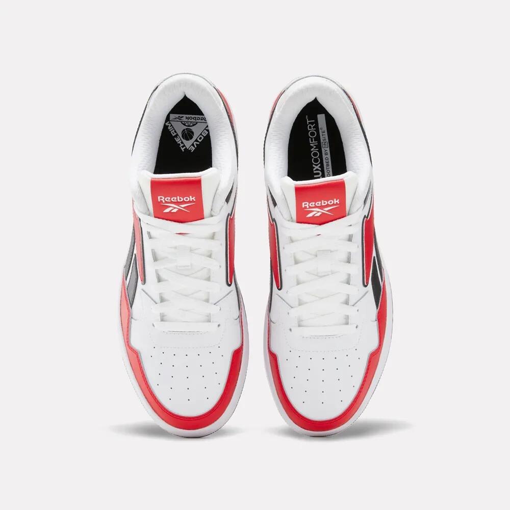 Buty sportowe męskie Reebok ATR Chill sneakersy lifestylowe białe czerwone 3/4