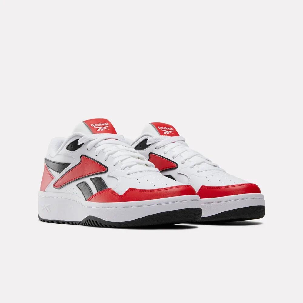 Buty sportowe męskie Reebok ATR Chill sneakersy lifestylowe białe czerwone 2/4