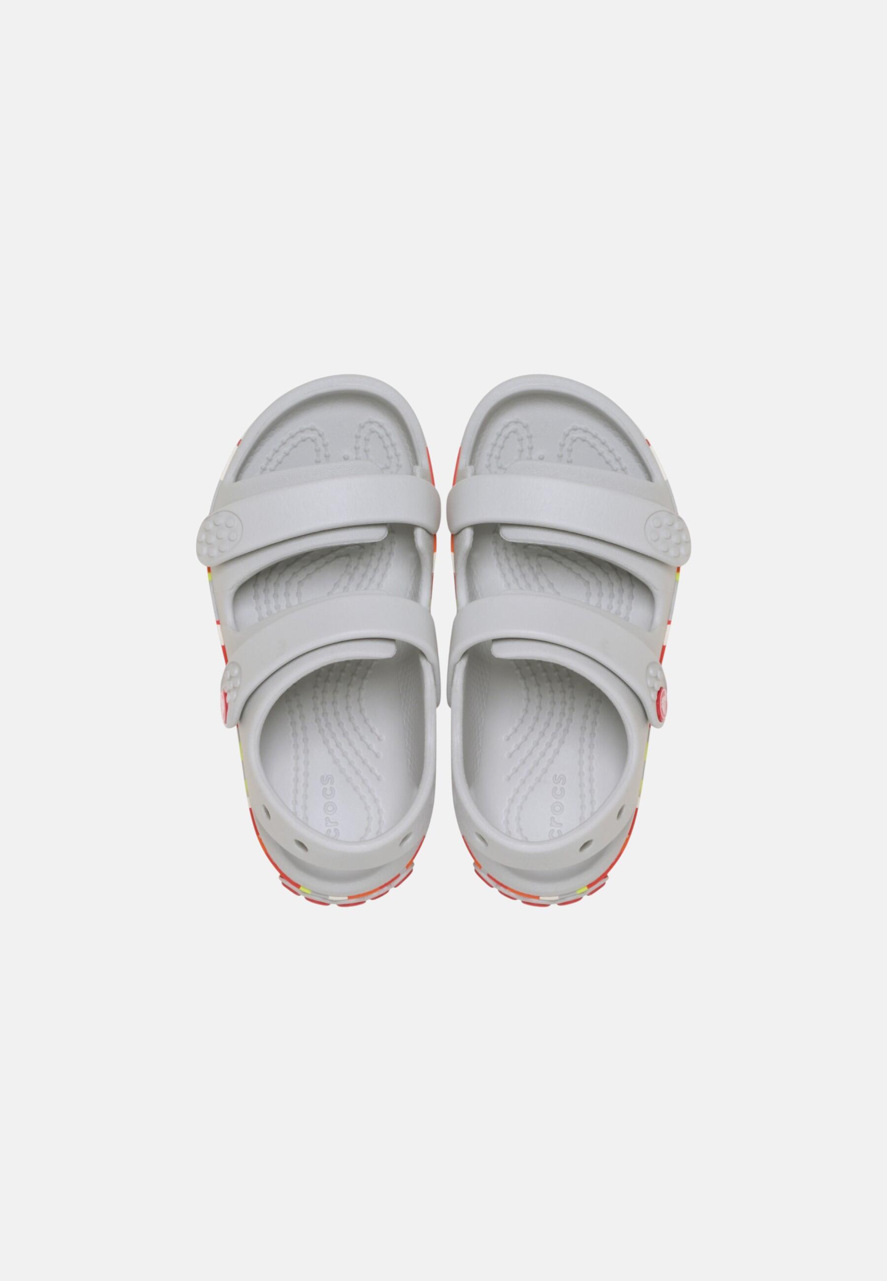 Sandálias menino Crocs cinzento 3/5