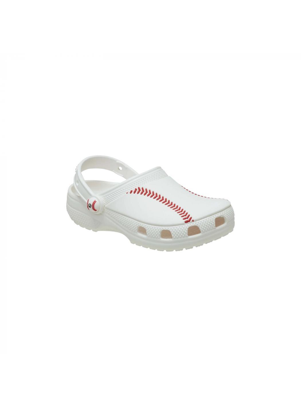 Sandálias menino crocs branco 3/5