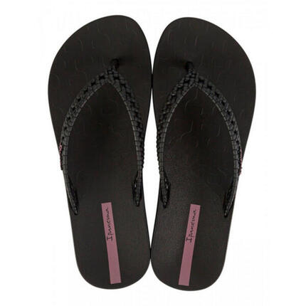 Tongs Ipanema Bohemia pour femmes, tongs noires