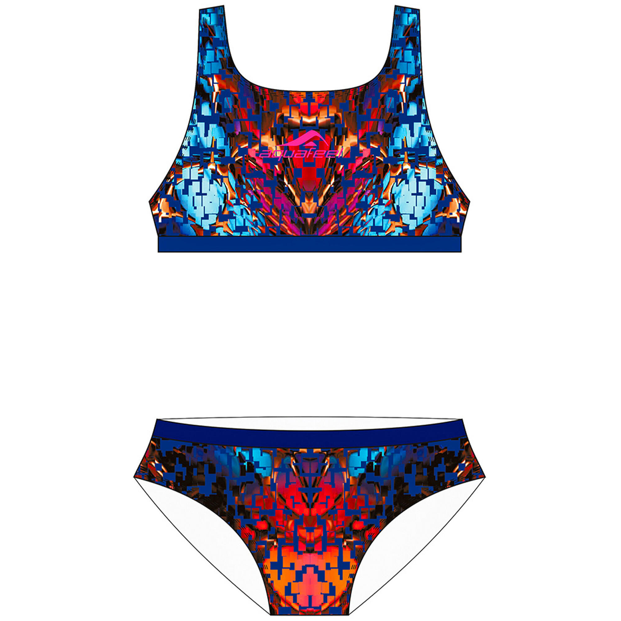 Strój kąpielowy damski Aquafeel Racerback